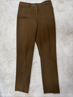 Women’s Olive Brown Dress Pants from Brooks Brothers